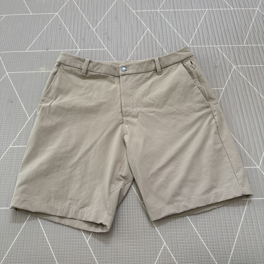 Lululemon Commission Classic-Fit Short 9" *VersaTwill 34 Khaki Beige LM7AO2S